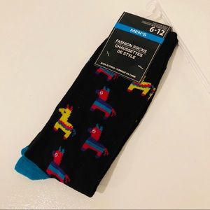 Men’s Fun Socks Piñata Theme